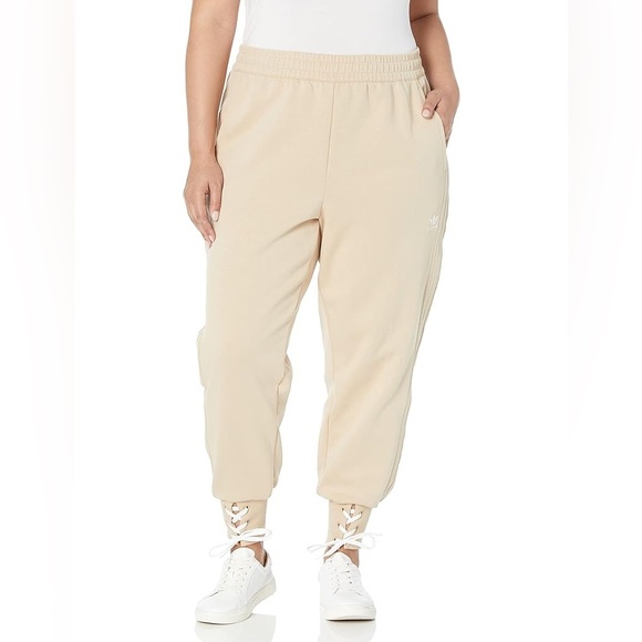 Adidas • NWOT Women's Beige Jogger Pants - Picture 1 of 6